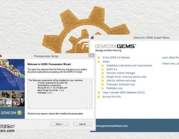 آشنایی و آموزش نصب نرم افزار Geovia GEMS 6.5